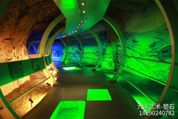 西峽博物館時空隧道化石展廳