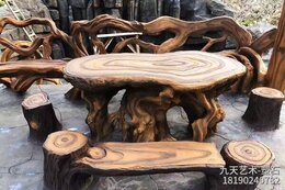 水泥仿木仿石桌凳