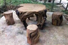 戶外水泥假樹休閑桌凳